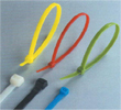 Self-locking nylon cable ties